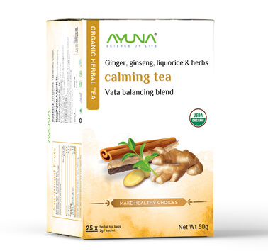 Organic Herbal Calming Tea (Vata Balance)